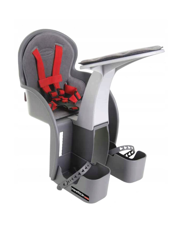 WeeRide Safe Front CLASSIC Kinderfahrradsitz – Grau