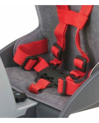 WeeRide Safe Front CLASSIC Kinderfahrradsitz – Grau