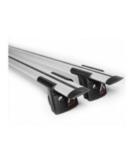 Aguri RUNNER II C/D do zintegrowanych relingów dachowych - srebrny