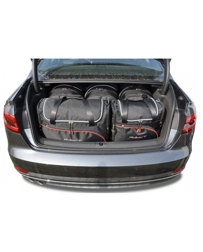 KJUST set of car trunk bags - AUDI A4 LIMOUSINE B9 2015+ 5PCS