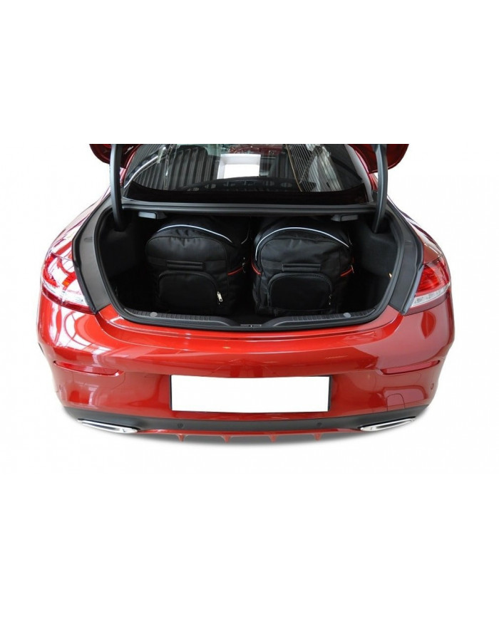 KJUST set of car trunk bags - MERCEDES-BENZ C COUPE C205 2014-2021 4PCS