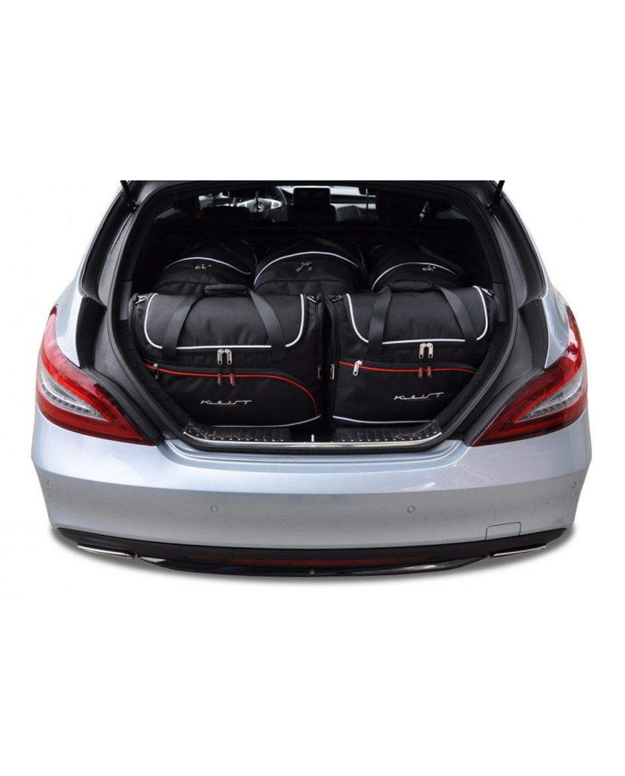 KJUST set of car trunk bags - MERCEDES-BENZ CLS SHOOTING BRAKE X218 2012-2017 5PCS