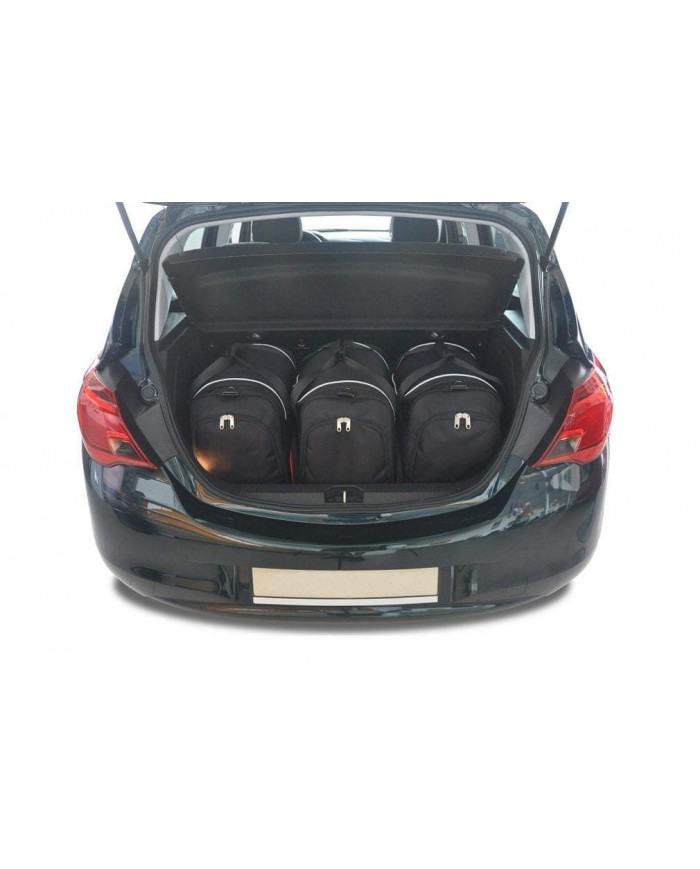 KJUST sada autotašek do kufru - OPEL CORSA E (X15) 2014-2019 3PCS