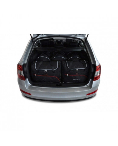 KJUST autótáska készlet a csomagtartóhoz - SKODA OCTAVIA KOMBI III 2013-2020 5PCS
