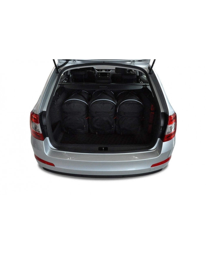 KJUST sada autotašek do kufru - SKODA OCTAVIA KOMBI III 2013-2020 5PCS