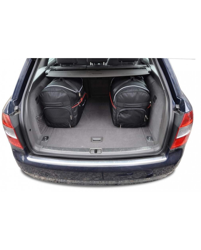 KJUST-Set Autotaschen für den Kofferraum - AUDI A4 AVANT B6 2001-2004 5PCS