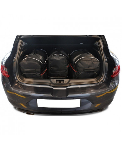  Zestaw toreb samochodowych na bagażnik KJUST - RENAULT MEGANE HATCHBACK IV 2016+ 4PCS