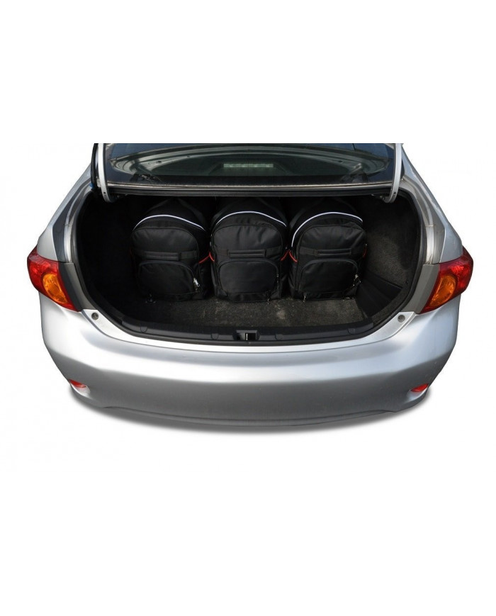 KJUST autótáska készlet a csomagtartóhoz - TOYOTA COROLLA LIMOUSINE X (E15) 2007-2014 5PCS