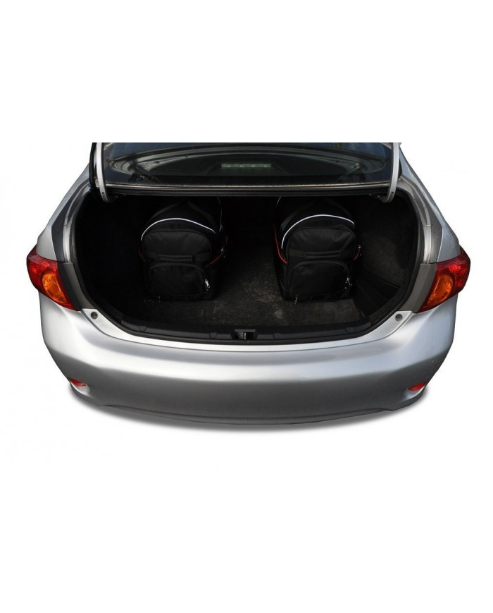 KJUST autótáska készlet a csomagtartóhoz - TOYOTA COROLLA LIMOUSINE X (E15) 2007-2014 5PCS