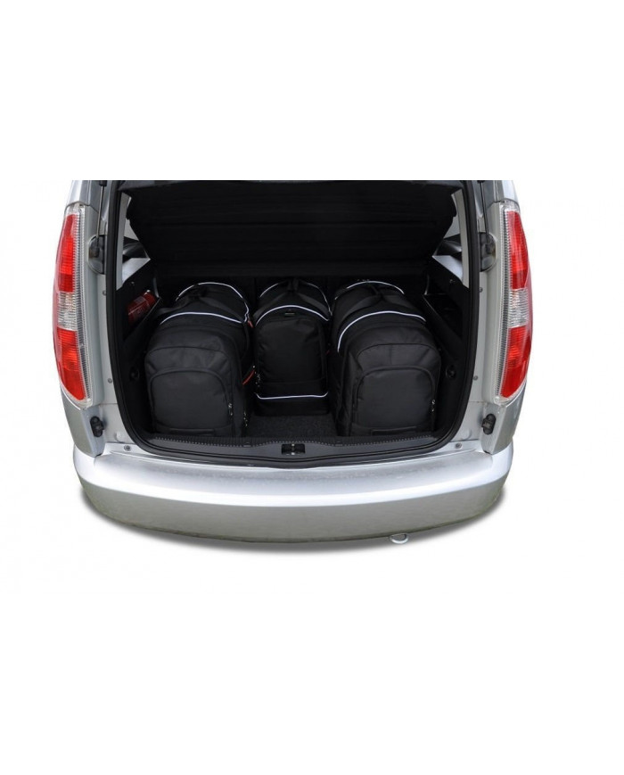 KJUST sada autotašiek do kufra - SKODA ROOMSTER I 2006-2015 4PCS