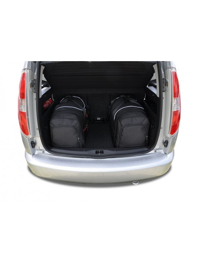 KJUST sada autotašek do kufru - SKODA ROOMSTER I 2006-2015 4PCS