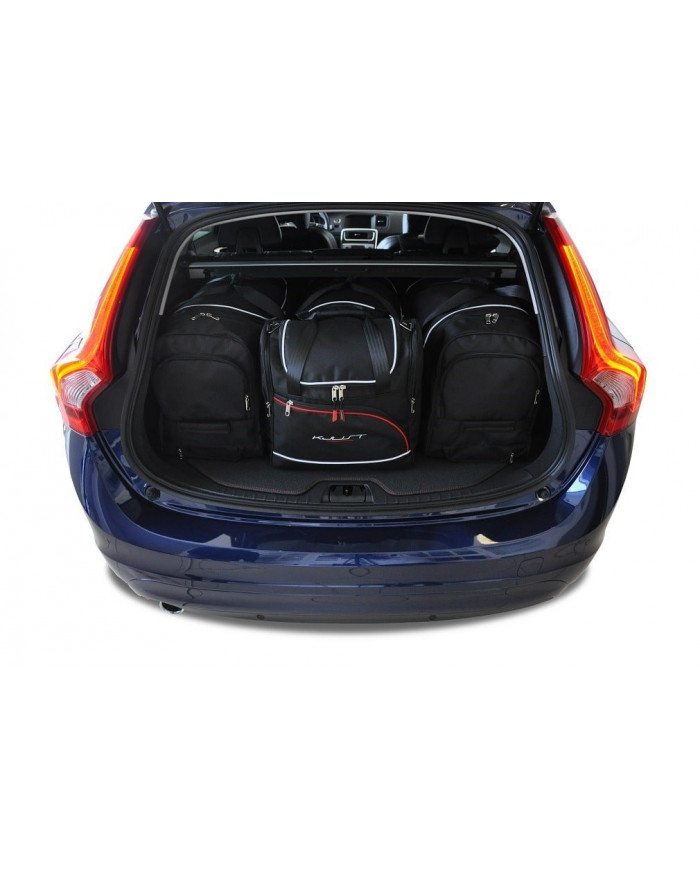 KJUST set of car trunk bags - VOLVO V60 CROSS COUNTRY I (157) 2015-2018 4PCS
