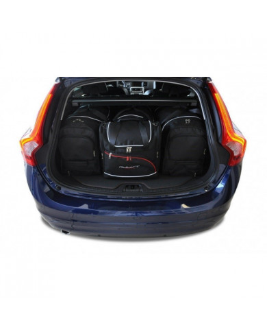 KJUST autótáska készlet a csomagtartóhoz - VOLVO V60 I (155) 2010-2018 4PCS