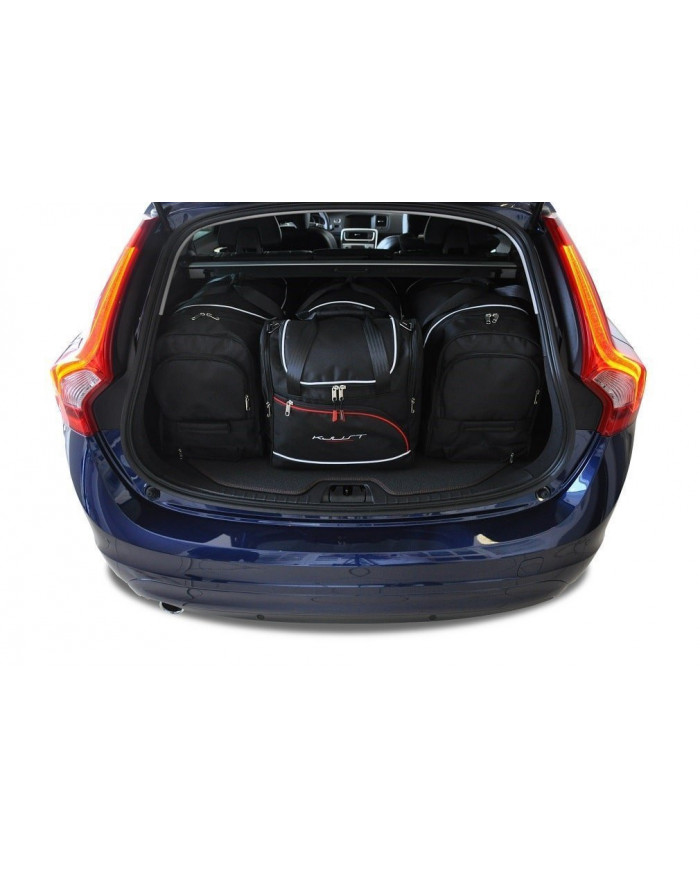 KJUST sada autotašek do kufru - VOLVO V60 I (155) 2010-2018 4PCS