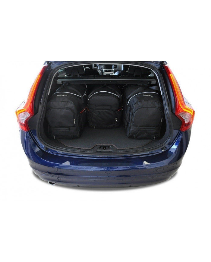 KJUST sada autotašek do kufru - VOLVO V60 I (155) 2010-2018 4PCS
