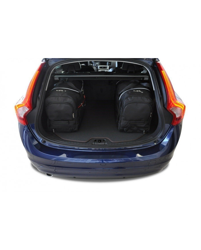 KJUST sada autotašek do kufru - VOLVO V60 I (155) 2010-2018 4PCS