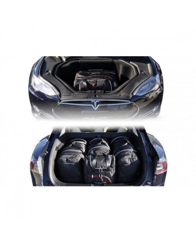 KJUST set of car trunk bags - TESLA MODEL S EV I (5YJS) 2012-2016 6PCS