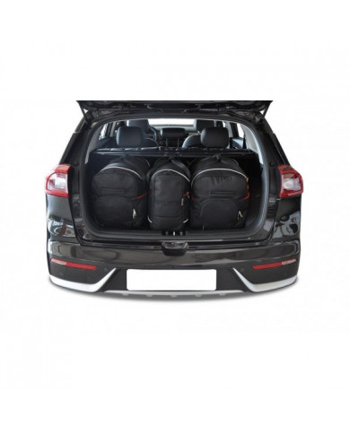 KJUST sada autotašek do kufru - KIA NIRO I 2016-2022 3PCS