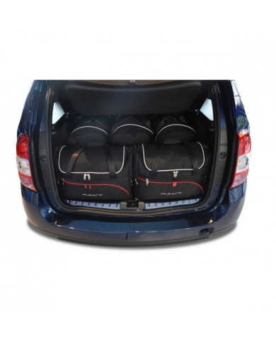 KJUST set of car trunk bags - DACIA DUSTER I 2010-2017 5PCS