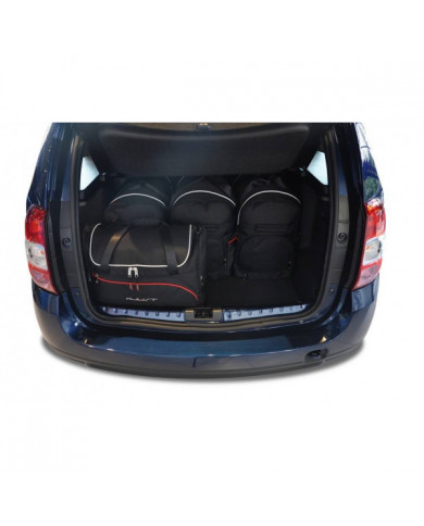KJUST set of car trunk bags - DACIA DUSTER I 2010-2017 5PCS