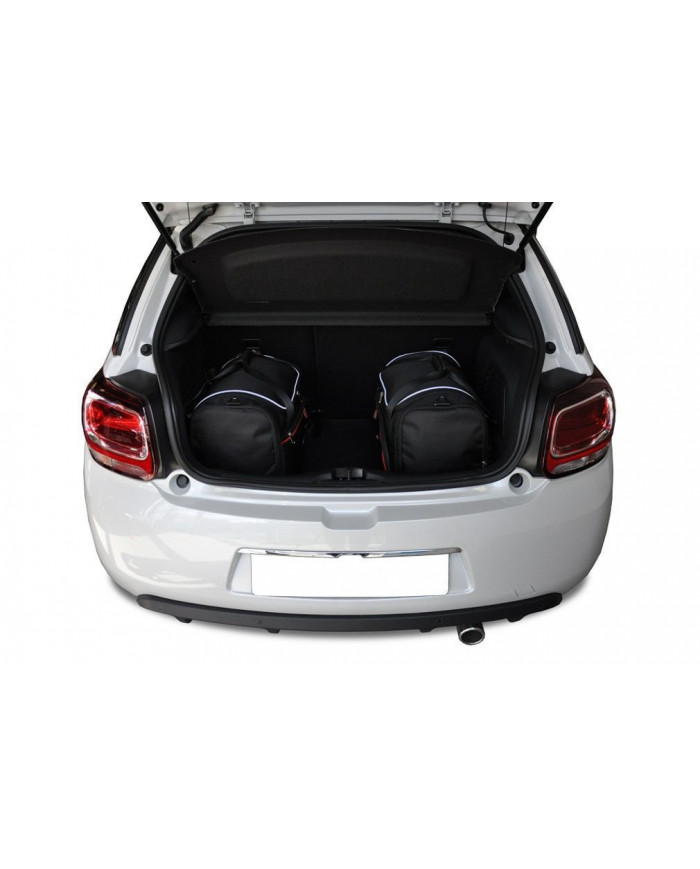 KJUST sada autotašiek do kufra - CITROEN DS3 HATCHBACK I (SA) 2009-2016 3PCS