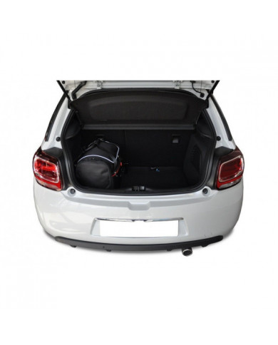  KJUST komplet avto torb za v prtljažnik - CITROEN DS3 HATCHBACK I (SA) 2009-2016 3PCS