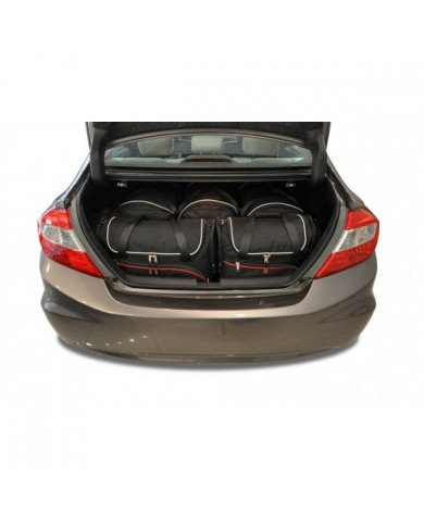 KJUST sada autotašek do kufru - HONDA CIVIC LIMOUSINE IX 2012-2017 5PCS