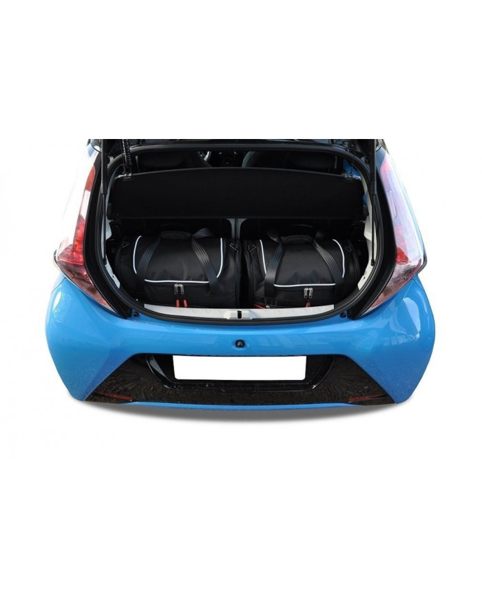  Zestaw toreb samochodowych na bagażnik KJUST - TOYOTA AYGO II (B4) 2014-2021 2PCS