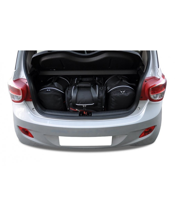 KJUST set of car trunk bags - HYUNDAI i10 II 2013-2020 4PCS