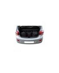 KJUST set of car trunk bags - HYUNDAI i10 II 2013-2020 4PCS