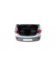 KJUST set of car trunk bags - HYUNDAI i10 II 2013-2020 4PCS