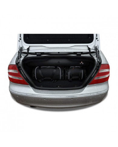 KJUST-Set Autotaschen für den Kofferraum - MERCEDES-BENZ CLK CABRIO A209 2002-2010 4PCS