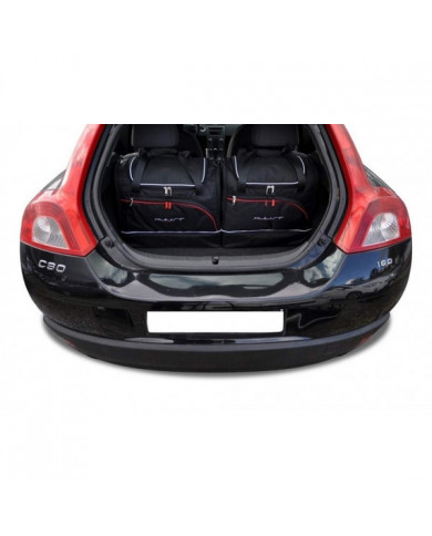 KJUST-Set Autotaschen für den Kofferraum - VOLVO C30 I (533) 2006-2012 4PCS