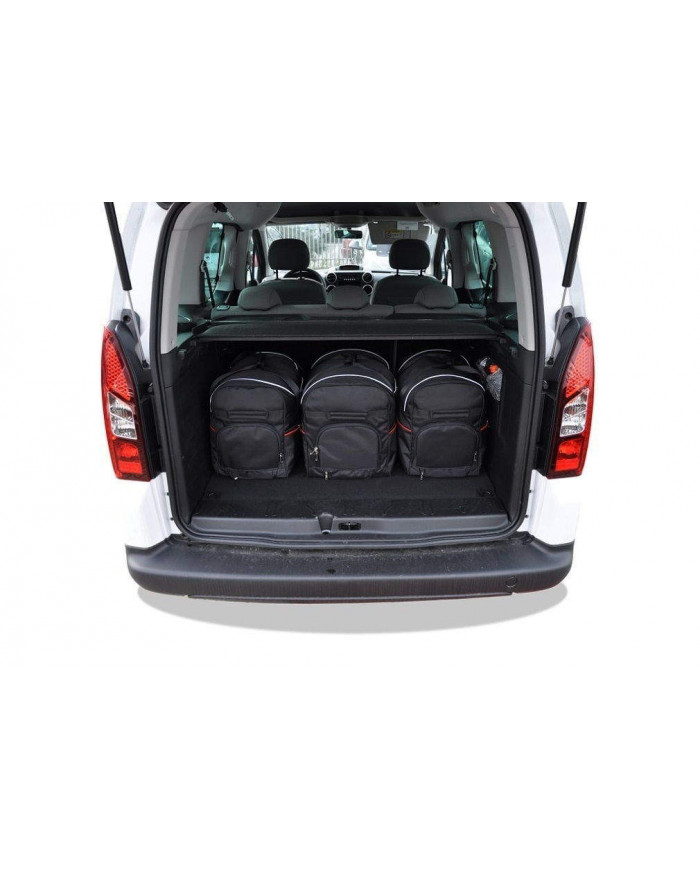 KJUST sada autotašek do kufru - CITROEN BERLINGO II (B9) 2008-2018 6PCS