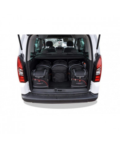 KJUST sada autotašek do kufru - PEUGEOT PARTNER B9 2008-2019 6PCS