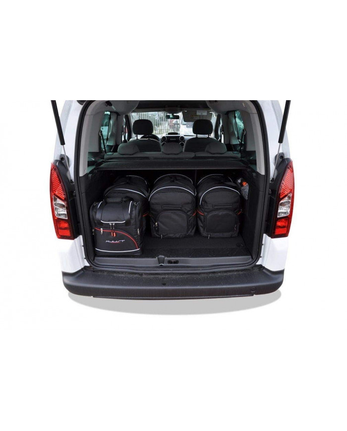 KJUST sada autotašek do kufru - PEUGEOT PARTNER B9 2008-2019 6PCS
