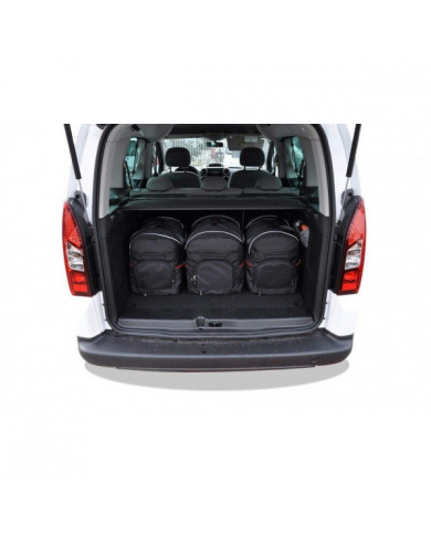 KJUST autótáska készlet a csomagtartóhoz - PEUGEOT PARTNER B9 2008-2019 6PCS