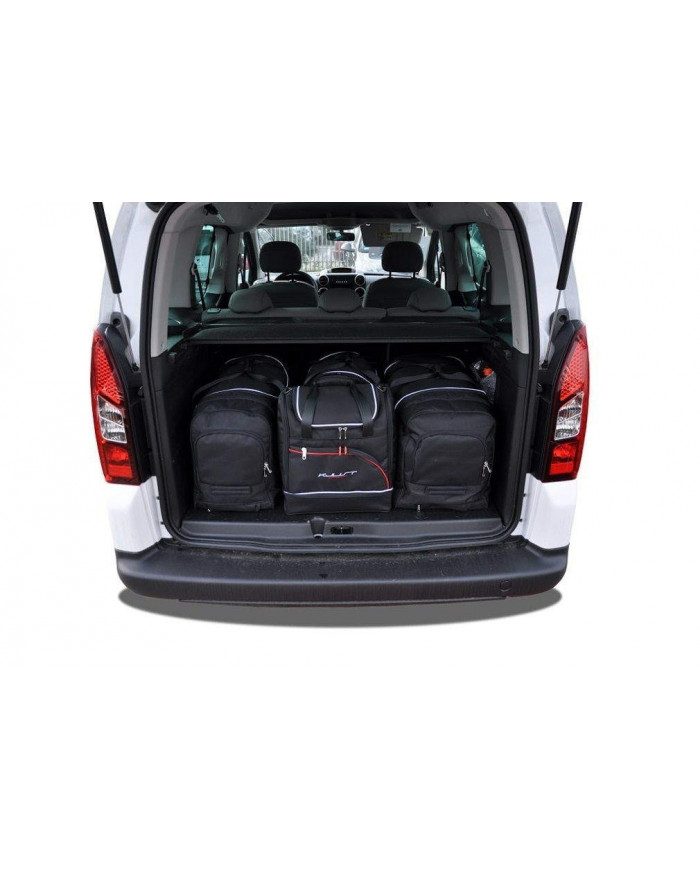 KJUST sada autotašek do kufru - PEUGEOT PARTNER B9 2008-2019 4PCS