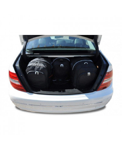KJUST-Set Autotaschen für den Kofferraum - MERCEDES-BENZ C LIMOUSINE W204 2006-2014 4PCS
