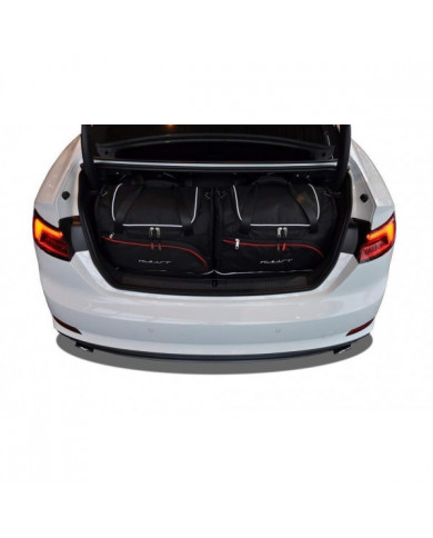 KJUST set of car trunk bags - AUDI A5 COUPE F5 2017+ 5PCS