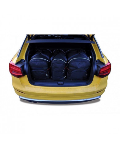 KJUST set of car trunk bags - AUDI Q2 I (GA) 2016+ 3PCS