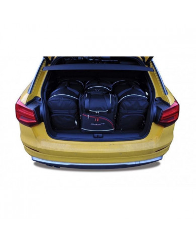 KJUST set of car trunk bags - AUDI Q2 I (GA) 2016+ 4PCS