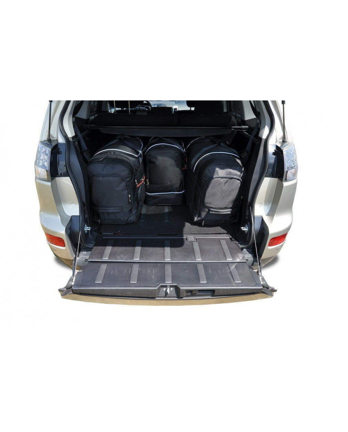 KJUST set of car trunk bags - MITSUBISHI OUTLANDER II 2006-2012 4PCS