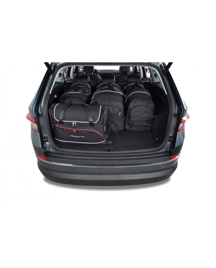 KJUST sada autotašek do kufru - SKODA KODIAQ I 2016-2023 5PCS