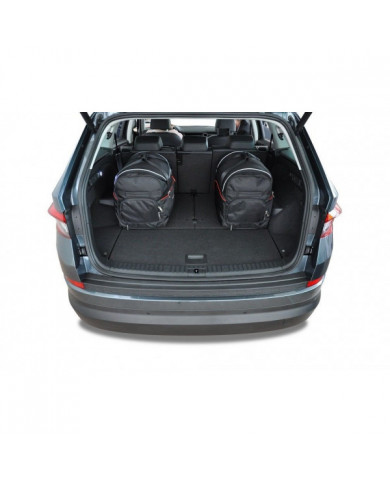 KJUST sada autotašek do kufru - SKODA KODIAQ I 2016-2023 5PCS