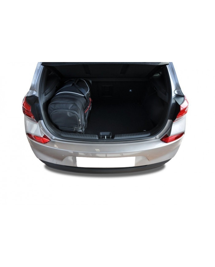 KJUST set of car trunk bags - HYUNDAI i30 HATCHBACK III 2017+ 4PCS