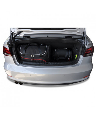 KJUST set of car trunk bags - AUDI A3 CABRIO 8V 2014-2016 4PCS