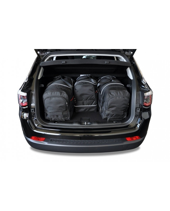 KJUST-Set Autotaschen für den Kofferraum - JEEP COMPASS II (MP/522) 2017+ 4PCS