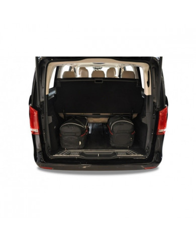 KJUST set of car trunk bags - MERCEDES-BENZ V LONG W447 2015+ 7PCS