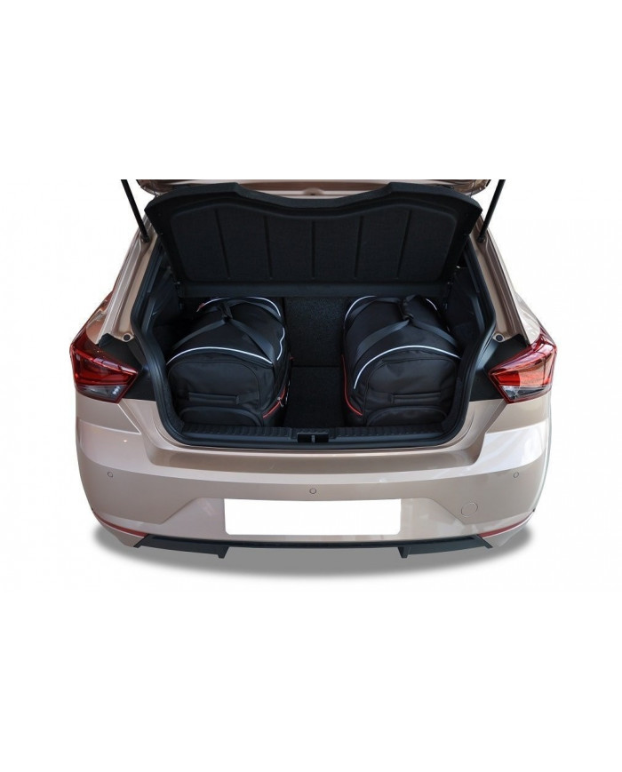 KJUST set of car trunk bags - SEAT IBIZA 3/5 HATCHBACK V 2017+ 3PCS